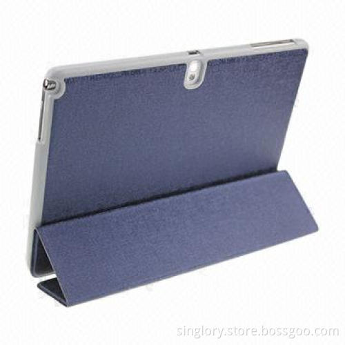 Leather Folio Cases Covers for Samsung Galaxy Note 10.1 2014 Edition P600 OEM Order is Welcome